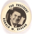 Reagan 1980 Black, White Celluloid