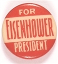 Eisenhower Stylish Lettering Pin