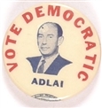 Adlai Vote Democratic