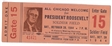 FDR Chicago Rally Ticket