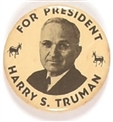 Truman Democratic Donkeys Pin