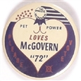 Pet Power Loves McGovern