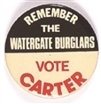 Carter Remember the Watergate Burglars