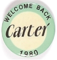 Welcome Back Carter