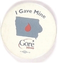 Al Gore Iowa Blood Drive