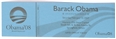 Obama Announcement Ticket