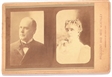 William and Ida McKinley Cabinet Card