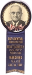 Truman Pennsylvania Marching Club Badge