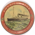 American Line Ocean Liner Tip Tray