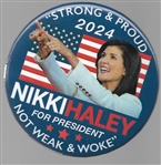 Haley Not Weak and Woke