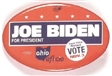 Joe Biden Ohio Oval Celluloid