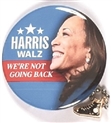 Harris Were Not Going Back Pin, Tennis Shoe Charm