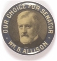 Allison Our Choice for Senator