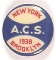 Brooklyn ACS 1938 Celluloid