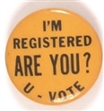 I am Registered, Are You?