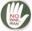 No War With Iran