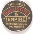 Ballistite Smokeless Gunpowder