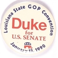 Duke for US Senate, Louisiana