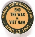 Anti Vietnam War 1965 March on Washington