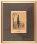 Abraham Lincoln Framed Silhouette