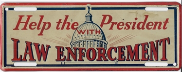 Help the President With Law Enforcement License