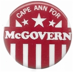 Cape Ann for McGovern 