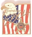 Bush Secret Service 2004 Pin