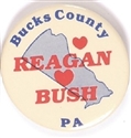 Reagan, Bush Bucks County Celluloid