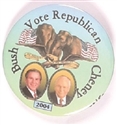 Bush, Cheney Vote Republican Jugate
