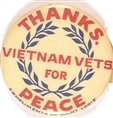 Thanks Vietnam Vets for Peace