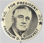 FDR Large V for Victory Pin