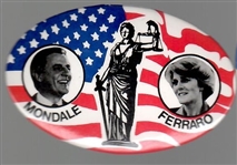 Mondale, Ferraro Lady of Justice