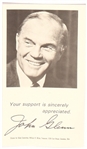 Glenn US Senate Postcard
