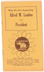 Landon for President Booklet