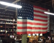 Huge McKinley-Hobart Flag Banner