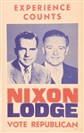 Nixon, Lodge Experience Counts
