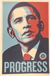 Obama Progress Signed and Numbered