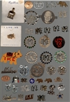 Large Collection of Ike Jewelry Pins