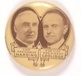 Harding, Coolidge Rare Jugate