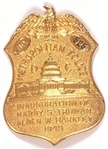 Truman 1949 Inauguration Police Badge