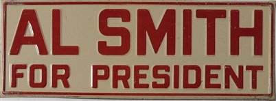 Al Smith for President License