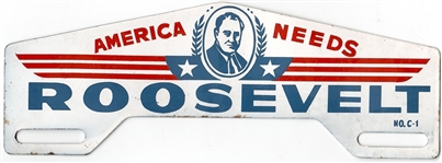 America Needs Roosevelt License