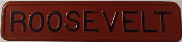 Franklin Roosvelt Orange and Black License