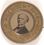 Horatio Seymour Ferrotype Pin