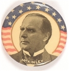 William McKinley Stars and Stripes Celluloid