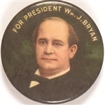 Wm. J. Bryan Colorful Celluloid