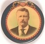 Roosevelt Handsome Shield and Filigree Celluloid