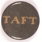 Taft Black and Gold Celluloid