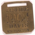 Parker, Davis Brass Fob