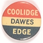 Coolidge, Edge New Jersey Coattail
